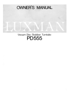 Luxman PD-555-Owners-Manual 